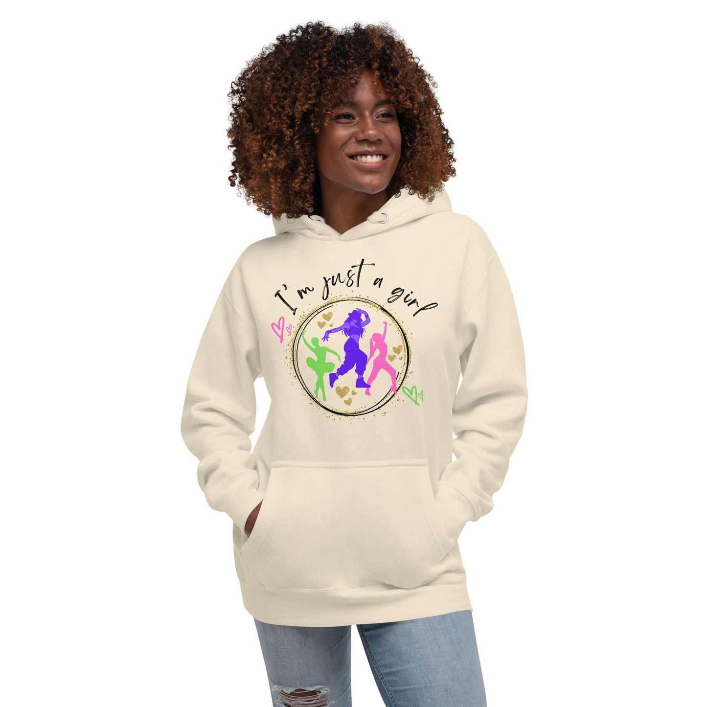 Hoodies For Dancers - I'm Just a girl who loves to dance - aburgessandco.com