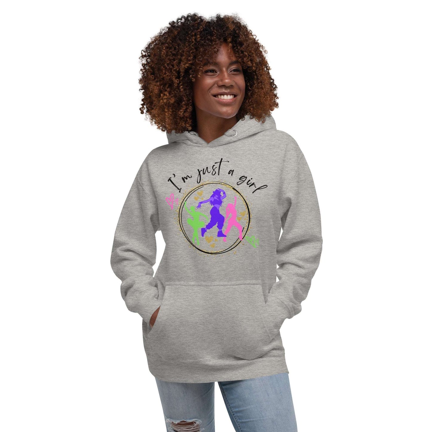 Hoodies For Dancers - I'm Just a girl who loves to dance - aburgessandco.com