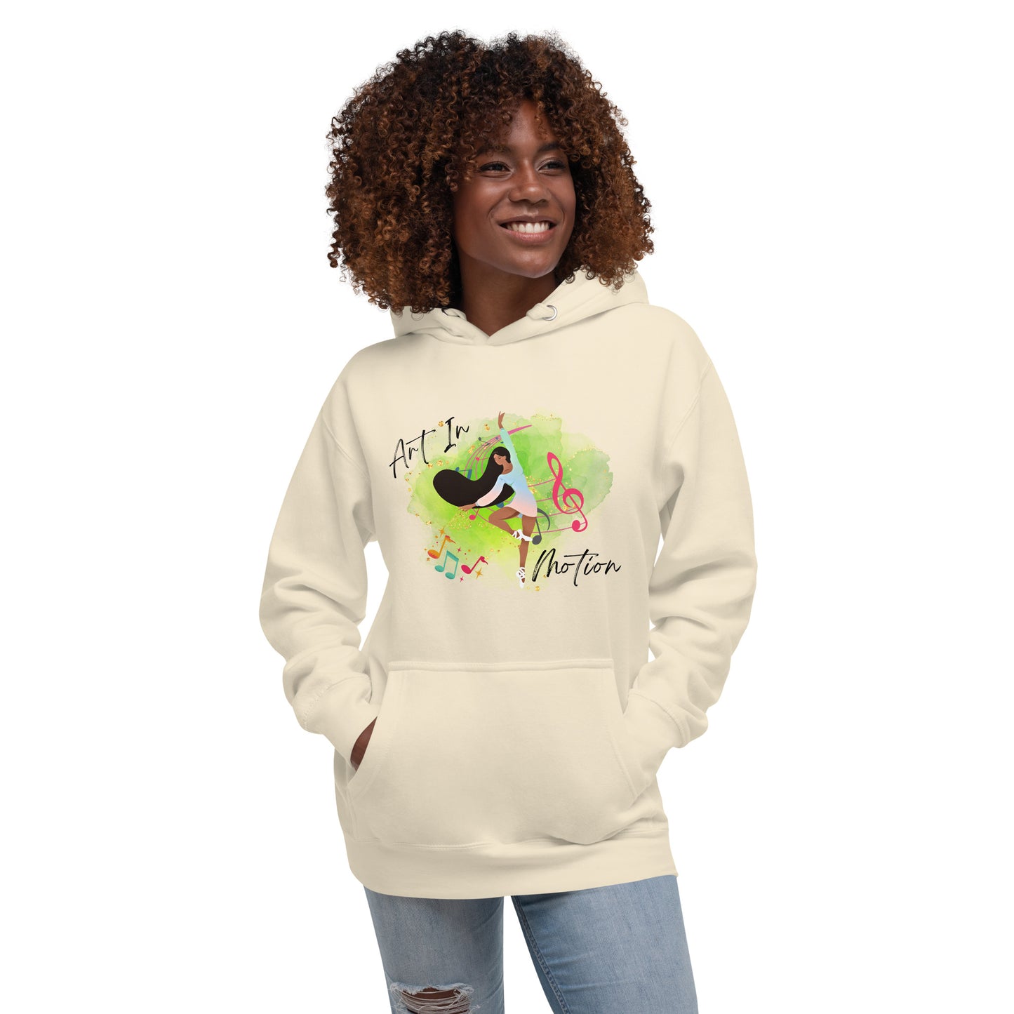 Stay Warm and Stylish with the "Art in Motion" Hoodie – Designed for Dancers