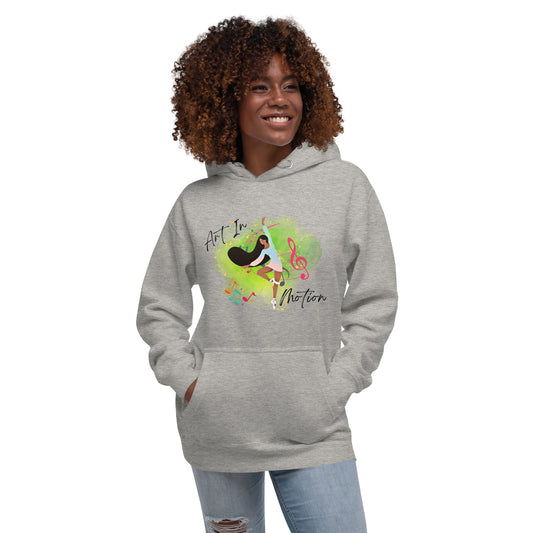 Stay Warm and Stylish with the "Art in Motion" Hoodie – Designed for Dancers