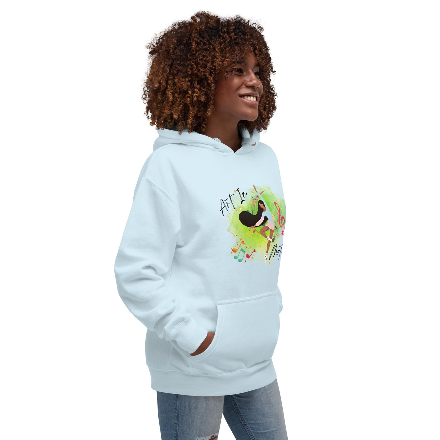 Stay Warm and Stylish with the "Art in Motion" Hoodie – Designed for Dancers