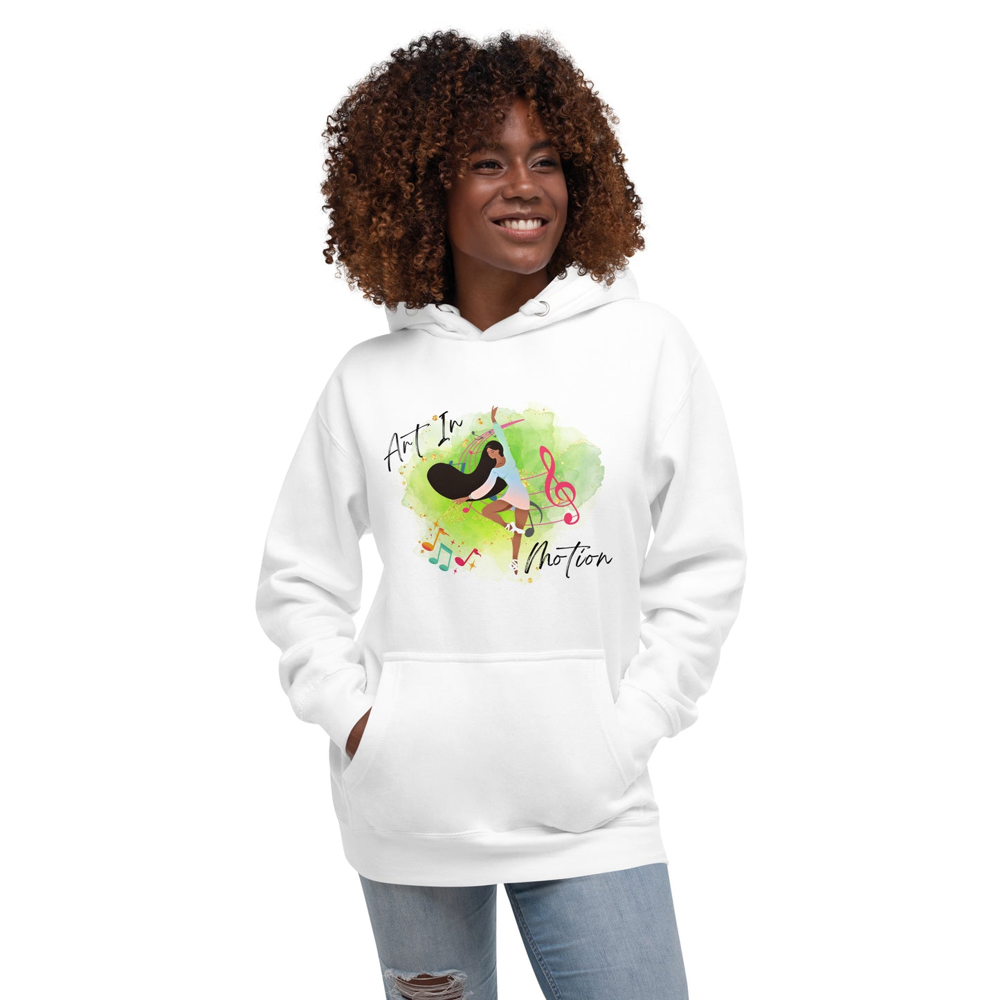 Stay Warm and Stylish with the "Art in Motion" Hoodie – Designed for Dancers